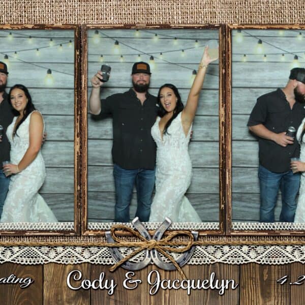 Florida wedding entertainment with photo booth and Hora Loca performers