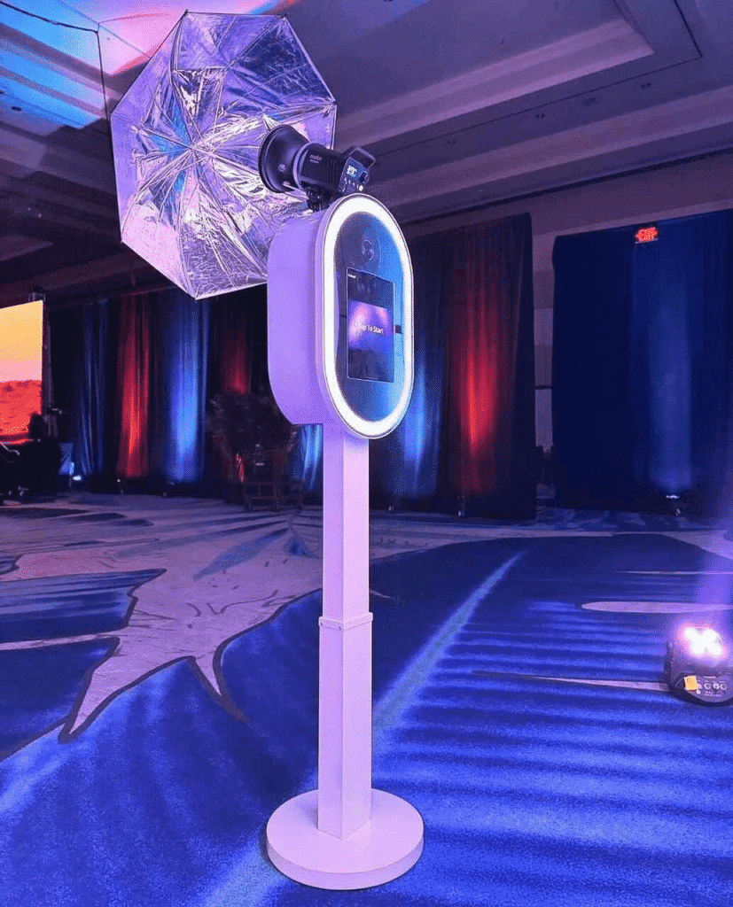 - Florida Experience Booth Pro at an event