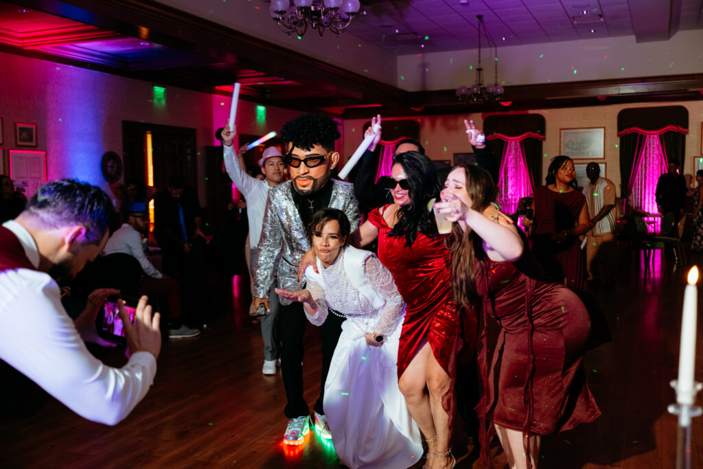 - Florida event uplighting rental at a wedding venue