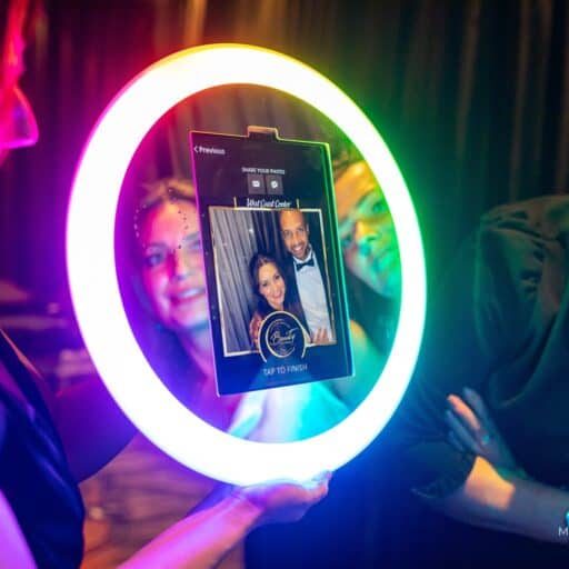 Florida Ring Roamer Photo Booth Rental at an event